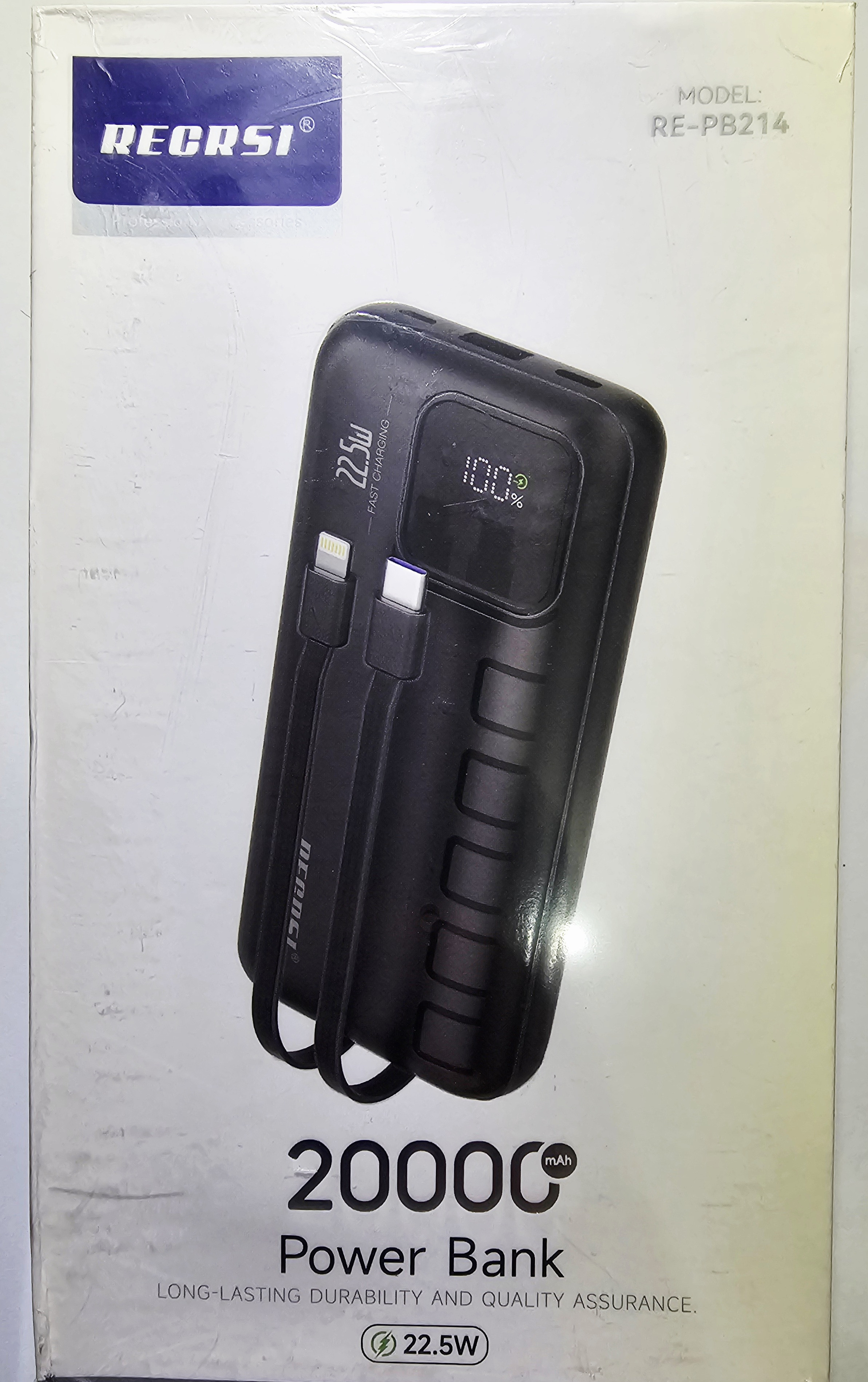 Power Bank 20000mAh 22.5W