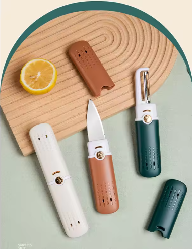 Multifunctional Two-in-One Knife & Peeler