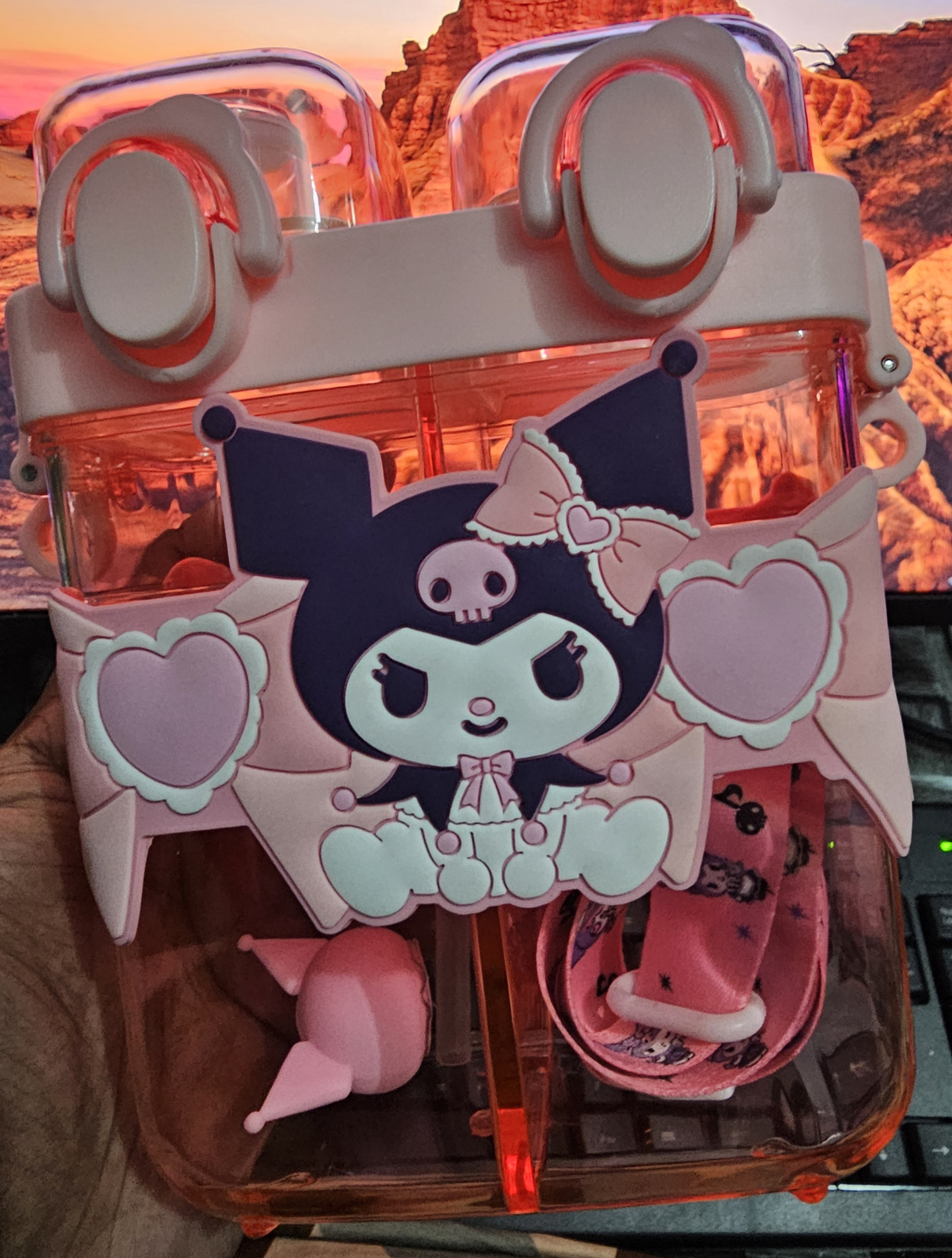 Kuromi Water Bottle